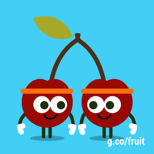 fruit games,google doodle,cherry,google