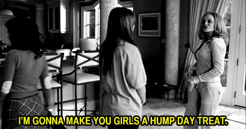 Hump day food mean girls GIF.
