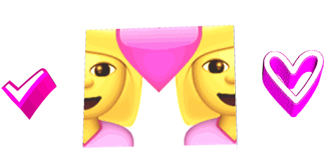emoji,wordart,transparent,lol,animatedtext,pink,lesbian,del