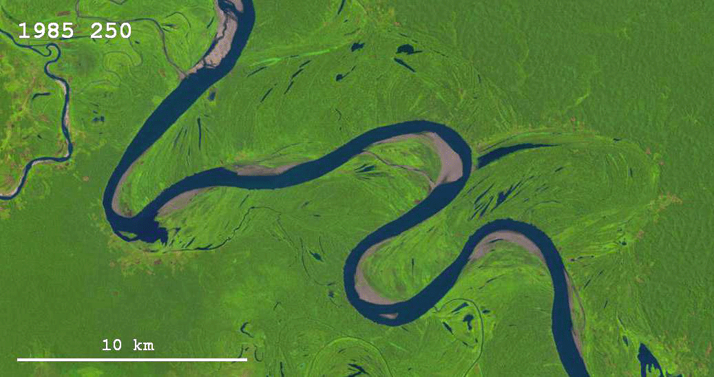 Изменение движения рек. Изменение русла реки. Меандрирование русла реки. Река Амазонка. Изменение русел рек.