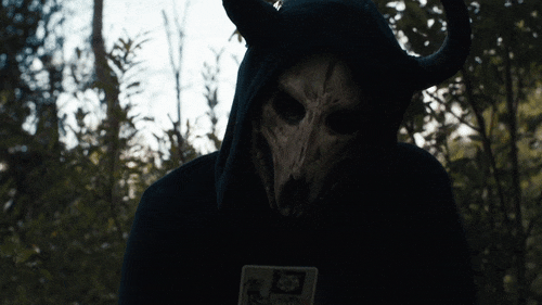 blood,scary,tarot,saywecanfly,tarot cards,music,music video,death,skeleton,spooky,emo,card,epitaph records,epitaph,hoodie,braden barrie,the space between our eyes