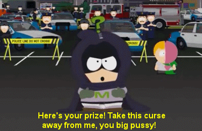mysterion,bradley biggle,south park,season 14,cartman,kenny,the coon,cthulu,mint berry crunch,coon vs coon and friends,cartoons comics