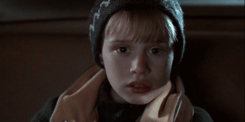 funny gif,home alone,businessweave,scared,death is coming,speed art