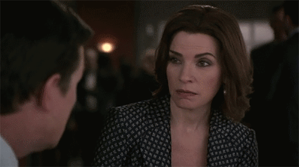 Une femme exemplaire the good wife GIF.