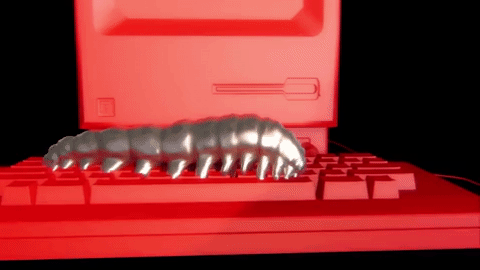 caterpillar,nails,3d,red,computer,hearts,chrome,mouse click,nicole ginelli