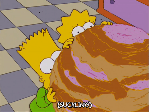 Барт симпсон лиза симпсон серия 5 гифка.