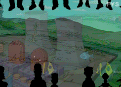 homer simpson,bart simpson,simpsons,homer,bart,krusty the clown,season 26,groundskeeper willie,places,krusty,cletus spuckler,barts new friend,booberella,itchy and scratchy land
