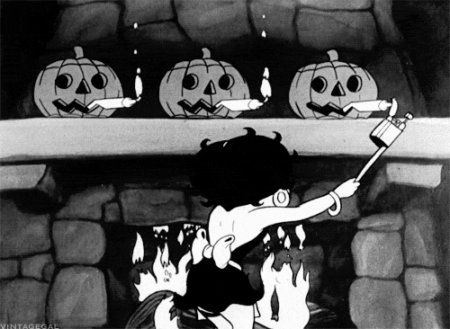 betty boop,30s,betty boops halloween party,pumpkin,jack o lantern,1933,halloween,dave fleischer,myron waldman,bonnie poe,willard bowsky