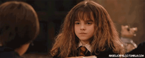 harry potter,hermione granger,dirty look,moussa