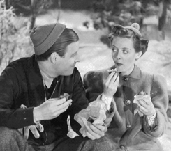 eating,date,bette davis,the man who came to dinner,kiley