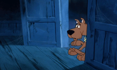 scooby doo,scared