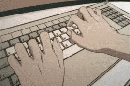 90s,serial experiments lain,computer,keyboard,anime,x