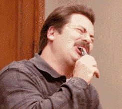 pain,tooth,boss,ron swanson,tv,parks and recreation,nick offerman