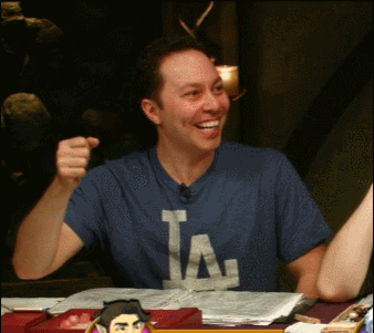 laura bailey,sam riegel,liam obrien,reaction,eye,sam,and,nerd,ouch,geek,dragons,pain,liam,matt,react,ray,johnson,alpha,dungeons and dragons,dnd,nerds,ashley,nerdy,laura,role,geeky,dungeons,geeks,critical role