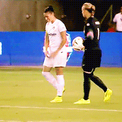 ashlyn harris,ali krieger,washington spirit,mine trash,soccer trash blog,and got hit by edwards,in which ash stopped play two separate times to check on ali,also niki is always there xoxo,then in april of this year they got injured together again
