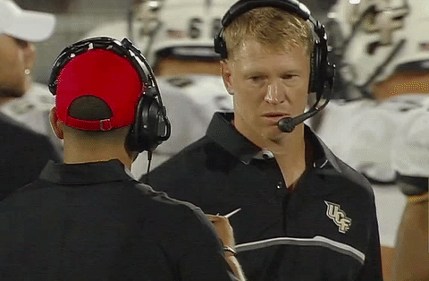 scott frost,ucf,ucf knights,first bump,spaceporn