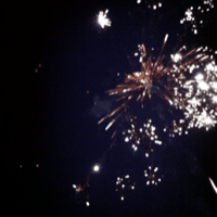 night,fireworks,backwards