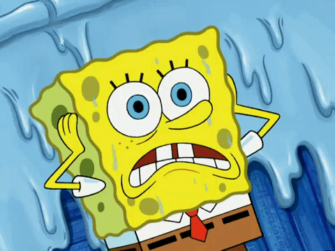 spongebob squarepants,season 6,episode 1,worried,nervous,oh no,house fancy