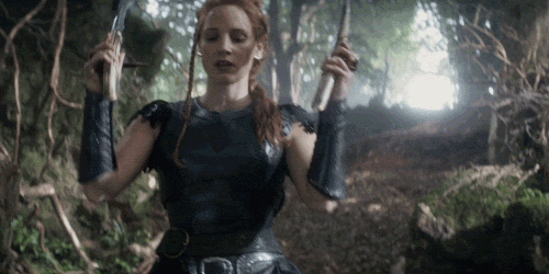 charlize theron,jessica chastain,the huntsman,movie,woman,emily blunt,chris hemsworth
