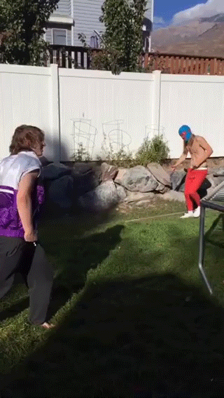 wrestling,brothers,backyard