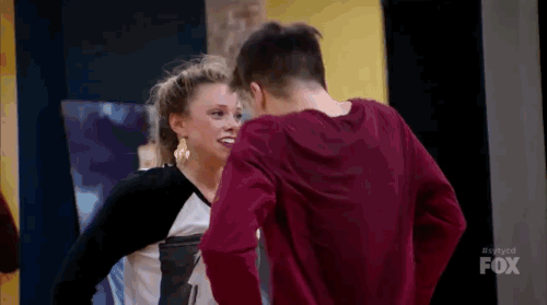 funny,dancing,episode 8,laughing,season 11,so you think you can dance,sytycd,teddy,emily,messing around,practice