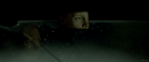 film,car,cinemagraph,mirror,cinemagraphs,jessica chastain,snowing,lawless