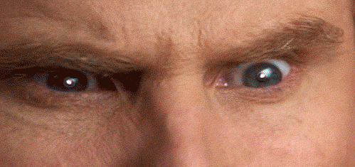 furious,fire,tv,reactions,angry,mad,will ferrell,flame,angry eyes