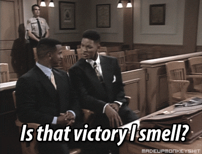 The smell of victory carlton banks гифка.