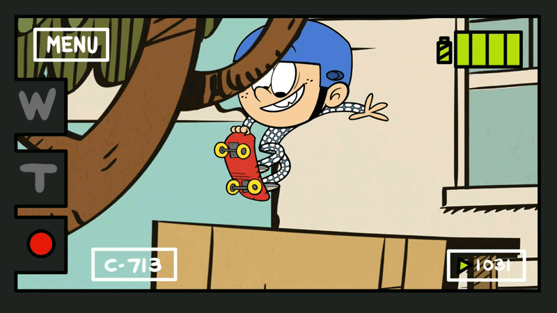 the loud house,nicktoons,thrilled,animation,happy,video,nickelodeon,cartoons,skating,shaay