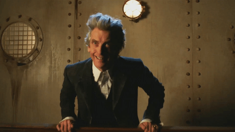 grin,doctor who,bbc,the doctor,bbc one,peter capaldi,sci fi