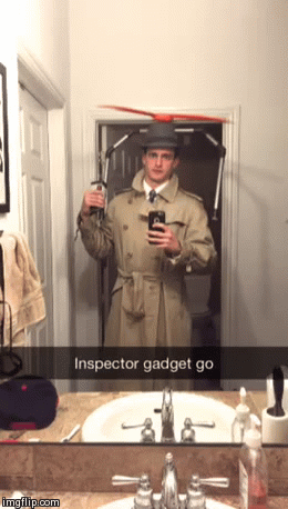 inspector gadget,idk just reminds me of the animal p