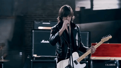music video,singing,guitar,punk rock,leather jacket,warehouse,death rock,calabrese,dark rock,calabrese band,bobby calabrese,jimmy calabrese,davey calabrese,i wanna be a vigilante,collar pop,rock out,born with a scorpions touch