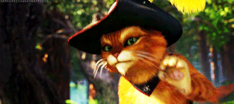 Animated GIF: puss in boots.