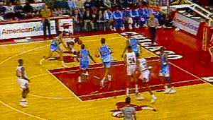 michael jordan,basketball,nba,1990s,chicago bulls,layup,frankjavcee,amadeus serafini