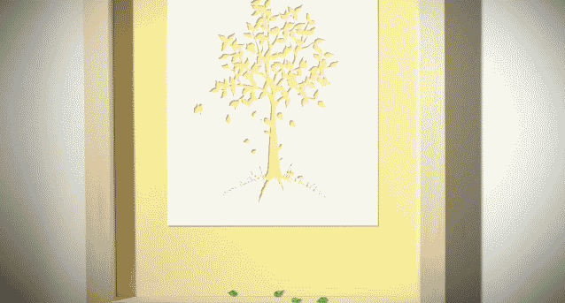 tree,leaves,cutout animation,david hodgman