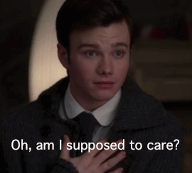 i dont care,chris colfer,dont be rude,cc,personamber heard