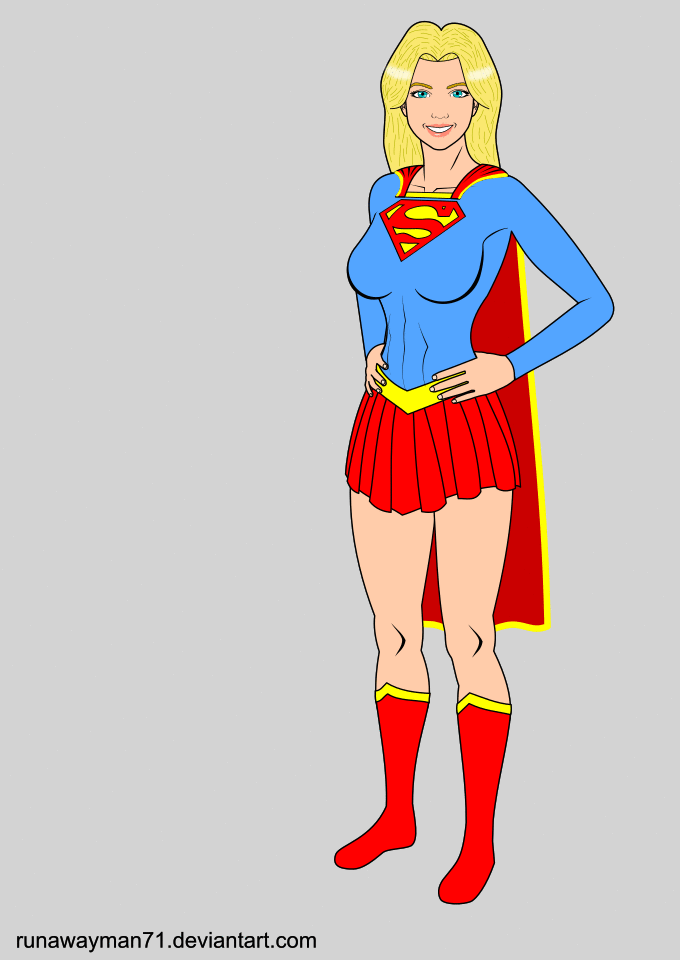 Supergirl GIF.