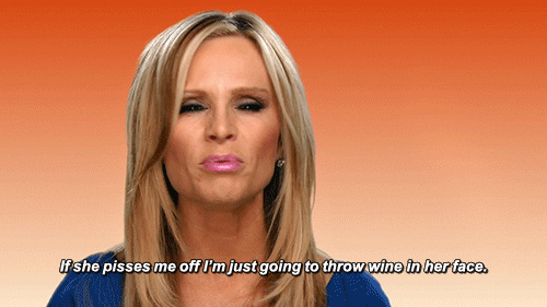tv,television,fight,drinking,wine,real housewives,real housewives of orange county,rhoc,rhooc,tamra barney,tamra