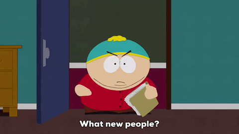 new people,angry,eric cartman,new