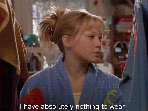 nothing to wear,party,college,lizzie,lizzie mcguire,hillary duff