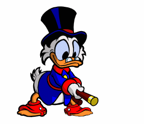 duck tales,scrooge mcduck,animation,naughty or nice,echoing