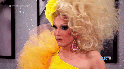 drag queen,tv,reaction,television,no,rupauls drag race,logo,gross,ew