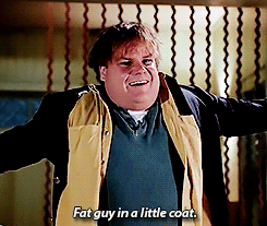 fat guy in a little coat,chris farley,tommy boy,my post,david spade,favorite scenes,widowbirds,eunji a pink