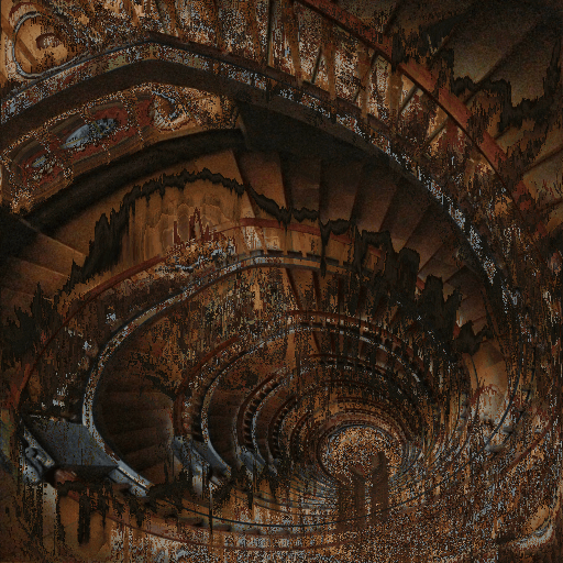 building,liquid,trippy,house,old,scene,stairs,melting,wooden