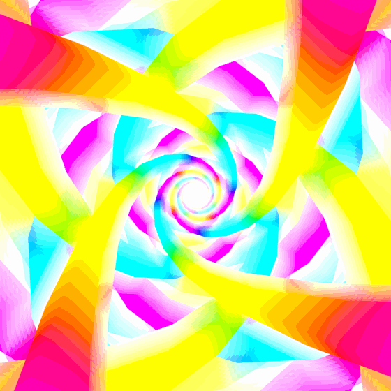 rainbow,spiral,loading icon