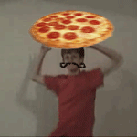 funny,dance,lol,pizza,system of a down,pizza pie