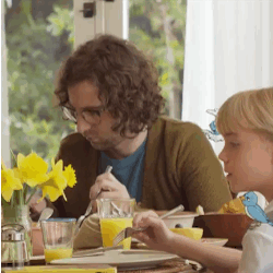 food,bored,cool,commercial,hungry,eat,chuck,kyle mooney,sprint,perfect sleeping experience