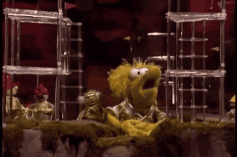 fraggle rock,what,confused,lost,huh,out of it