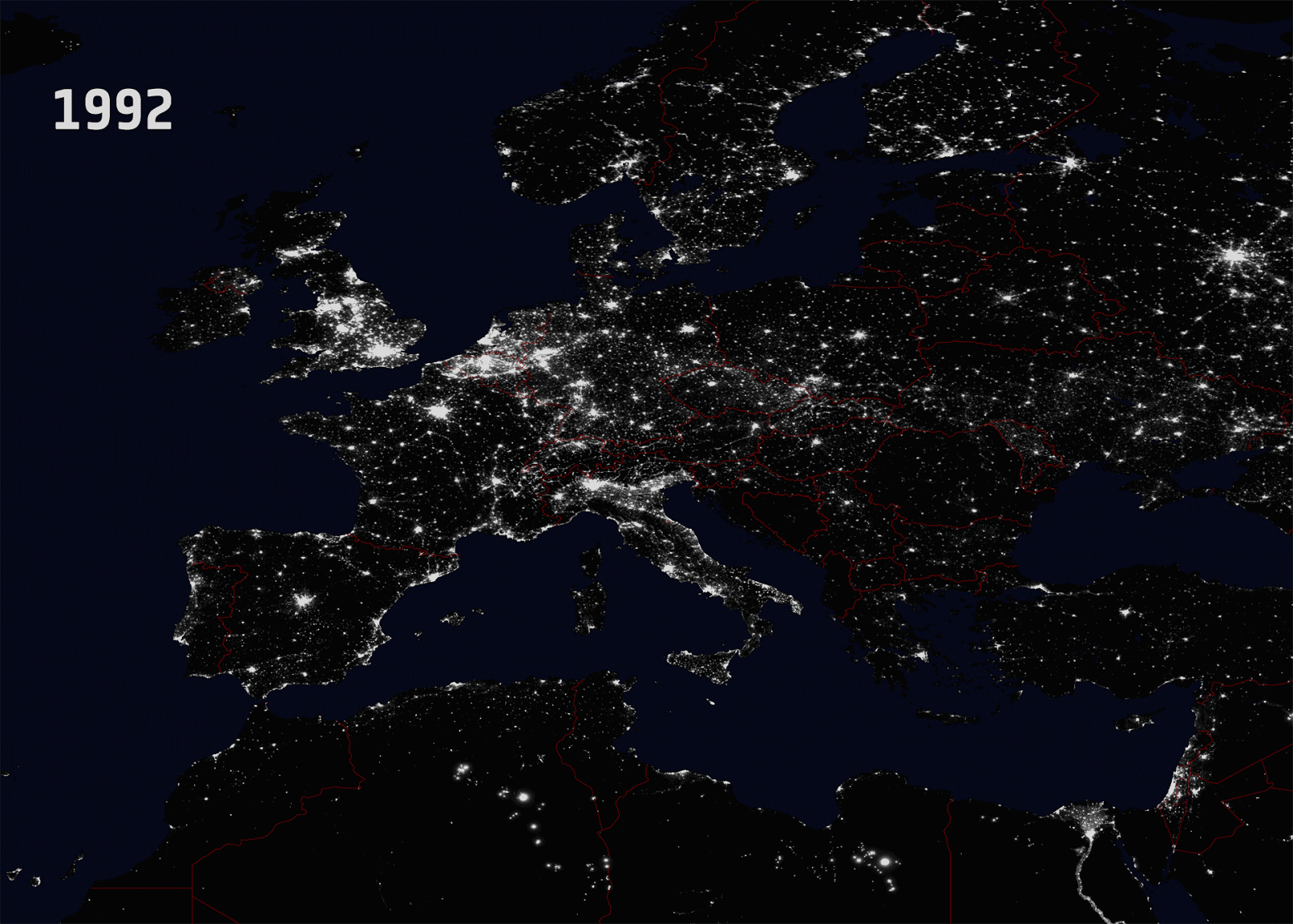 europe,night,maps,cartography