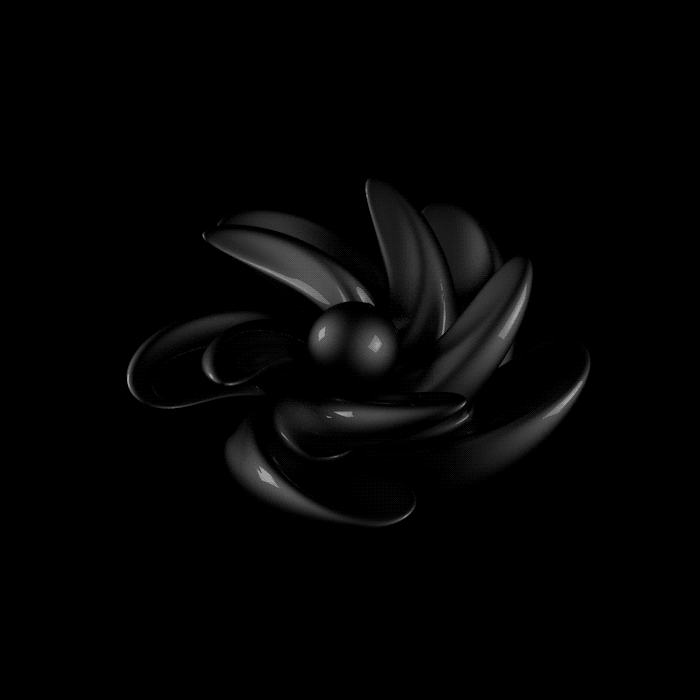 3d,lotus,black,cinema 4d,growth,flower,loop,c4d,growing,black lotus